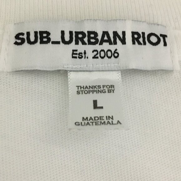 SUB_URBAN RIOT "Love Wins" Thin Lightweight Graphic T-Shirt - L - Picture 6 of 7